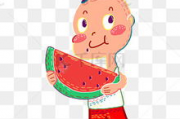 吃瓜娱乐素材图片下载